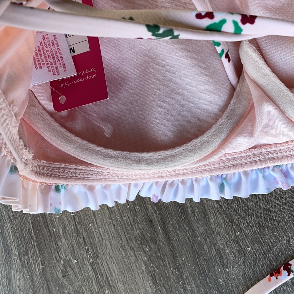 Floral Swim Top - Picture 3 of 4